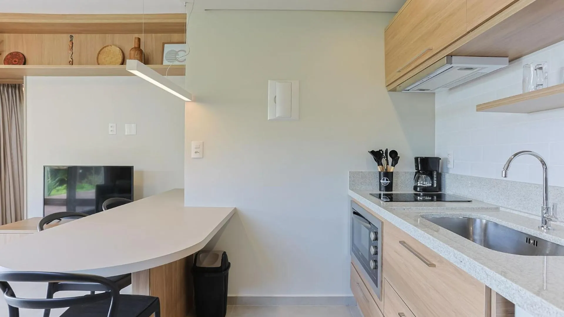 Apartman Natureza Exuberante: Loft Na Praia Brava Sx9497 Florianópolis Brazília