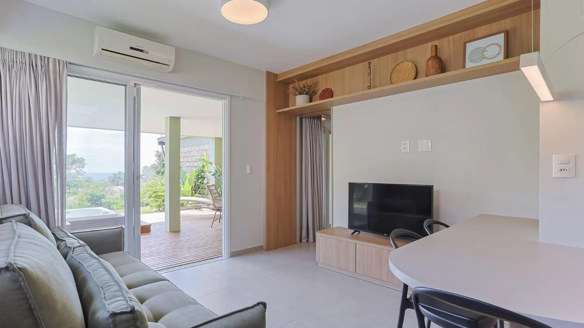 Natureza Exuberante: Loft Na Praia Brava Sx9497 Florianópolis 巴西